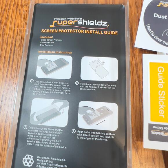 Super Shieldz One(1) Tempered Glass Screen Protector for Apple iPhone X - Picture 3 of 7